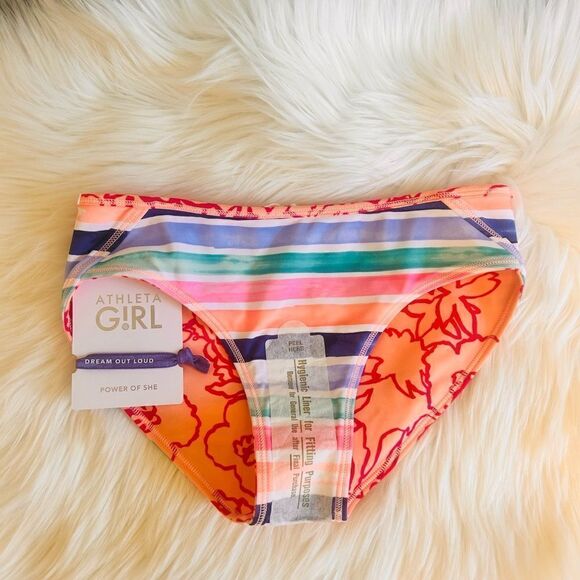 NWT Athleta Girl Reversible Bikini Bottom! - Picture 4 of 5